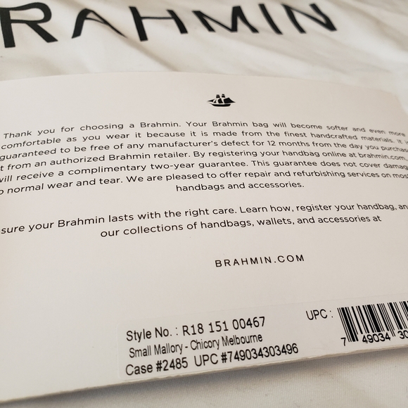 BRAHMIN Mallory Chicory & Ady Wallet - Picture 9 of 12